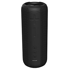 Streetz Waterproof Bluetooth 5 Speaker, TWS, 20W, IPX7, 3.5mm - Black