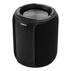 Streetz Waterproof Bluetooth Speaker, TWS, 10W, IPX7, 3.5mm - Black
