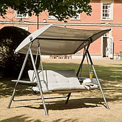 Suntime Vigo Grey Textilene Double Swing Seat