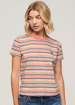 Superdry Essential Stripe Short Sleeve T-Shirt