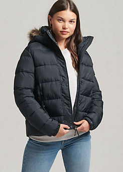 Superdry Hooded Mid Layer Short Jacket