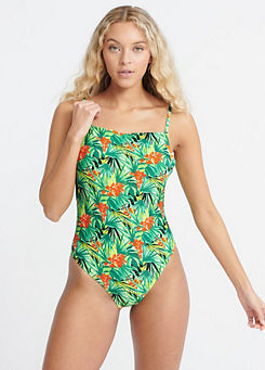 Superdry Neo Tropic Square Cut Swimsuit