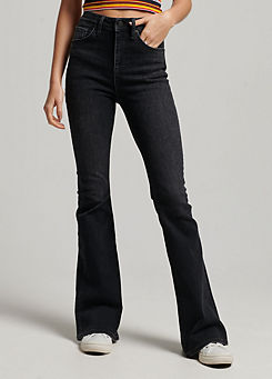 Superdry Studios High Rise Skinny Flare Jeans