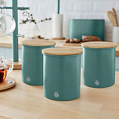 Swan Nordic Set of 3 Storage Canisters