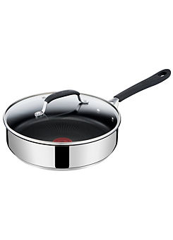 Tefal Jamie Oliver Quick & Easy Stainless Steel 25cm Saute Pan