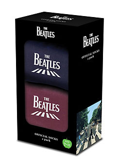 The Beatles Pack of 2 Men’s Boxed Socks Set
