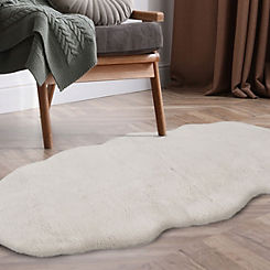 The Homemaker Rugs Collection Luxury Faux Fur Rug