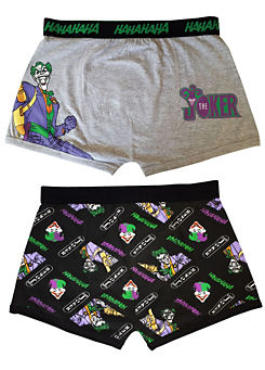The Joker Pack of 2 Men’s Boxer Shorts