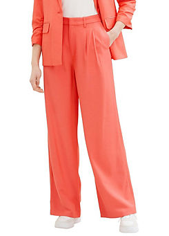 Tom Tailor Woven Wide Leg Trousers