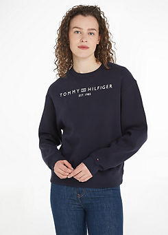Tommy Hilfiger Logo Print Sweatshirt