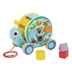 Tooky Toy Pull Along - Snail