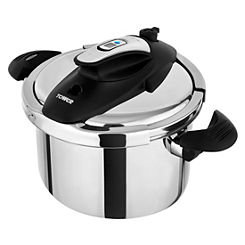 Tower One-Touch Ultima 6 Litre Stainless Steel Pressure Cooker