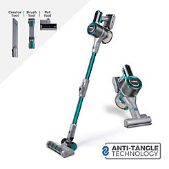Tower VL80 Cordless 3-in-1 Pole Vacuum Cleaner with Flexi Pole, HEPA 12 Filter & Anti-Tangle Floor Head T513011PETS - Ocean Teal