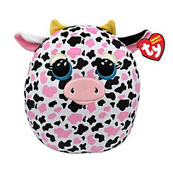 Ty Milkshake Cow Squishy Beanie Plush Soft Toy 14 Ins