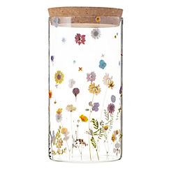 Typhoon Large 1.1 Litre Botanics Glass Storage Jar
