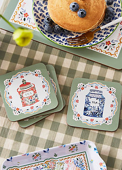Ulster Weavers Tea Tins Set of 4 Coasters
