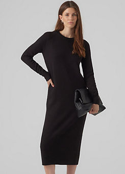 Vero Moda Knit Midi Length Dress