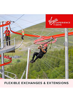 Virgin Experience Days Aero Explorer Zip Line Rollercoaster for Two at Zip World