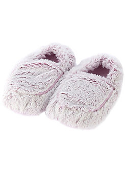Warmies Pink Marshmallow Slippers