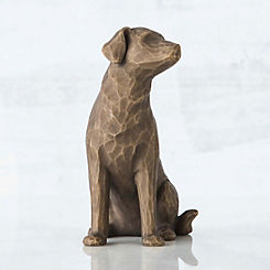 Willow Tree Love My Dog (Dark) Collectable