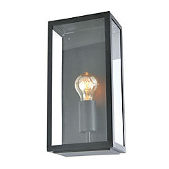 Zink Minerva 1 Light E27 Metal Box Outdoor Lantern