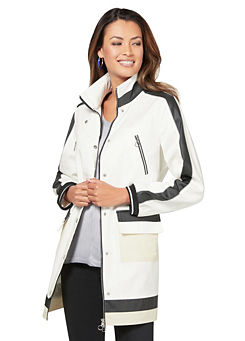 cream jacket size 22