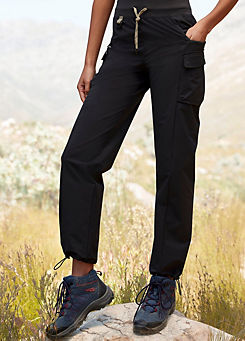active by LASCANA Straight Leg Cargo Walking Trousers