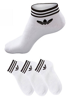adidas Originals Pack of 3 Trefoil Logo Printed Socks