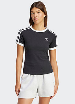 adidas Originals Three Stripe Crew Neck T-Shirt