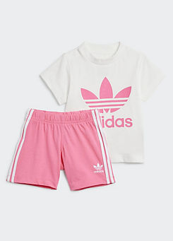adidas Originals Toddlers ’Trefoil’ T-Shirt & Shorts