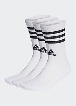 adidas Performance Pack of 3 Pairs of Cushioned Crew Sports Socks