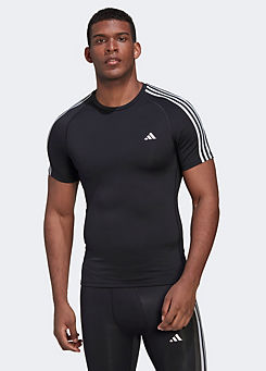 adidas Performance ’Techfit 3-Stripes’ T-Shirt