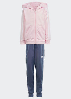 adidas Sportswear 3-Stripes Shiny Kids Tracksuit
