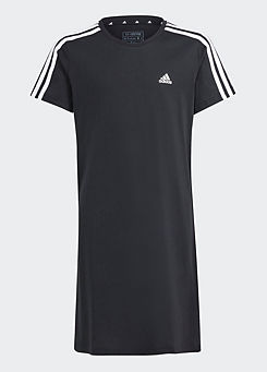 adidas Sportswear Kids 3-Stripe Short Sleeve T-Shirt Dress