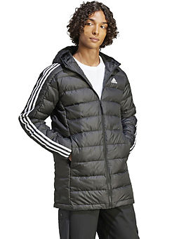 adidas Sportswear Water Repellent Quilted Outdoor Parka Jacket