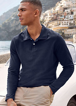 beachtime Long Sleeve Polo Shirt