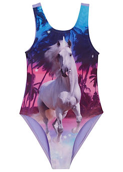 bonprix Horse Print Swimsuit