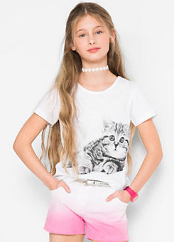 bonprix Kids Animal Photo Print T-Shirt