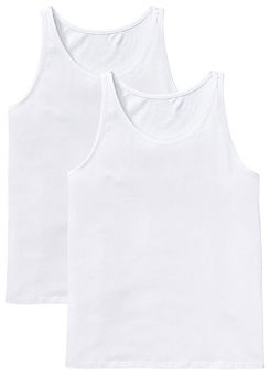 bonprix Pack of 2 Cotton Vests