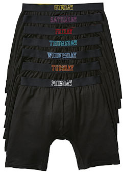 bonprix Pack of 7 Boxer Shorts