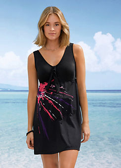 bonprix Printed Swim Dress