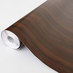 d-c-fix Sticky Back Self Adhesive Walnut Effect Vinyl Wrap Film For Doors & Furniture