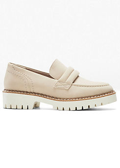 s.Oliver Faux Leather Penny Loafers