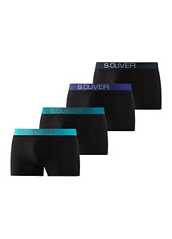 s.Oliver Red Label Pack of 4 Boxer Shorts
