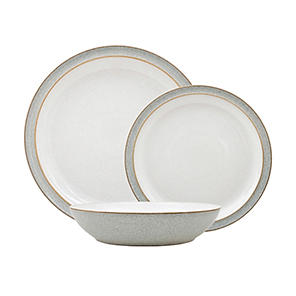 Buy Denby Grey Porcelain Arc Set of 4 Pasta Bowls from the Next UK