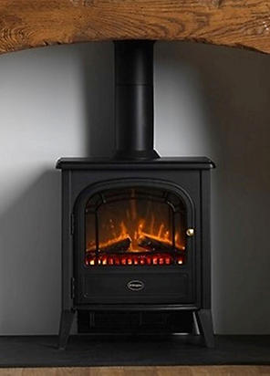 Dimplex Diamantique Optiflame Mirrored Glass Wall Fire | Grattan