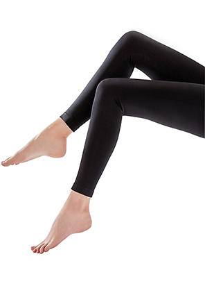 Bonprix Black Soft Waist Tights