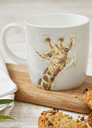Wrendale Designs Round Canister 'The Country Set' Country Animal -green