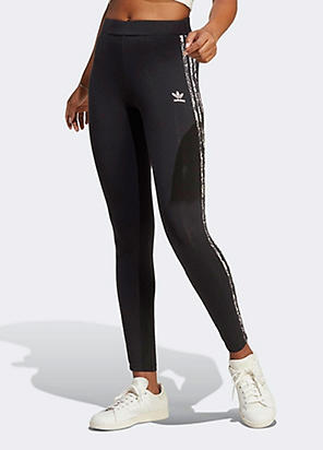 adidas Sportswear Vibrant Print 3-Stripe Sports Leggings