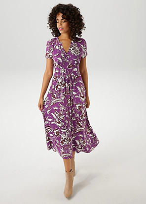 【Phase Eight】英国発！ Elsa Floral Scuba Midi Dress 花柄 Elsa Floral Scuba Midi Dress | Phase Eight UK |